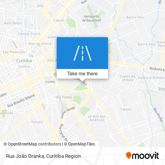 Rua João Dranka map