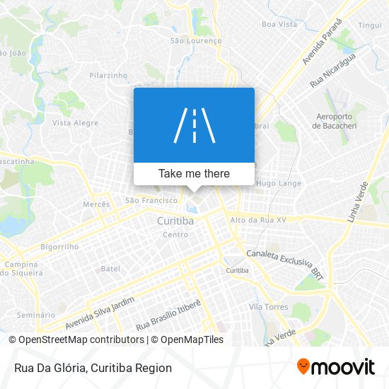 Rua Da Glória map