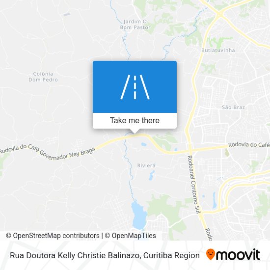 Rua Doutora Kelly Christie Balinazo map