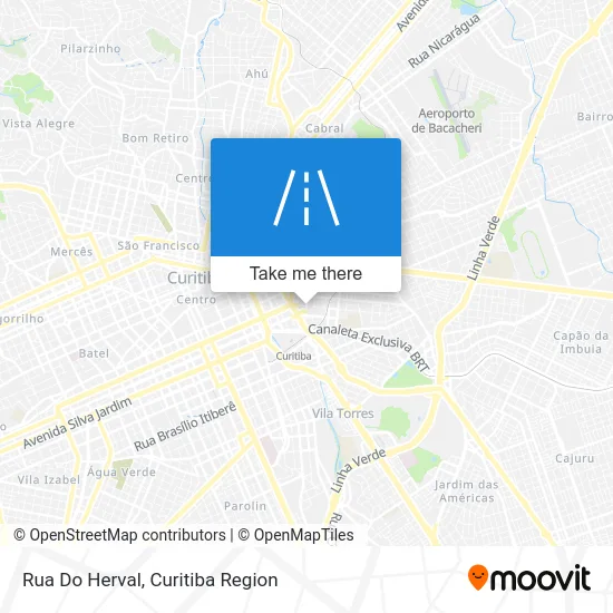 Rua Do Herval map