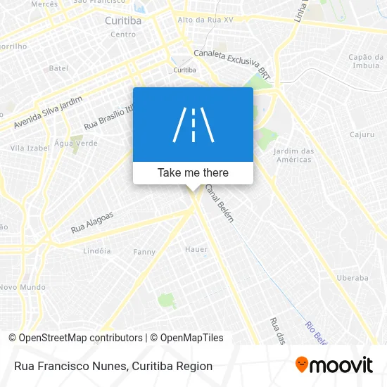 Rua Francisco Nunes map