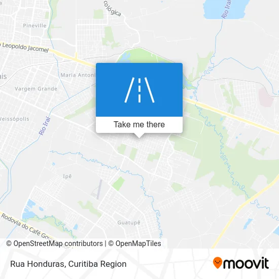 Rua Honduras map