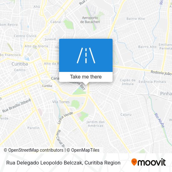 Rua Delegado Leopoldo Belczak map