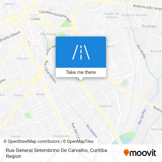 Rua General Setembrino De Carvalho map