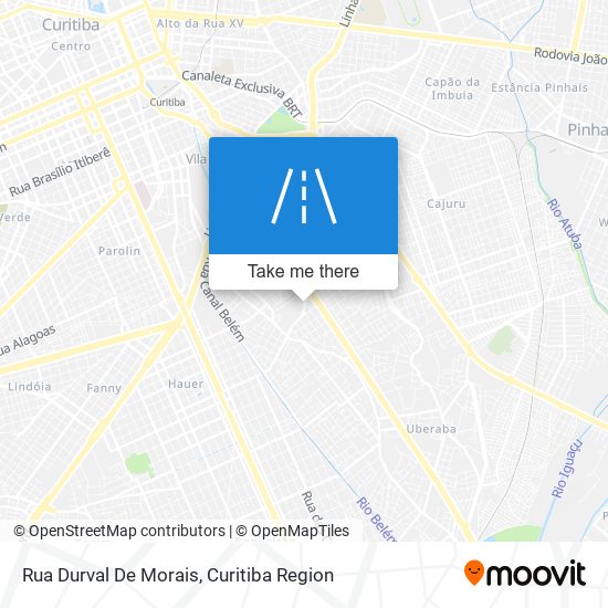 Mapa Rua Durval De Morais