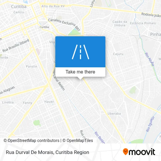 Rua Durval De Morais map