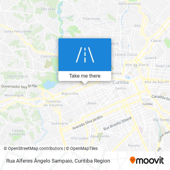 Rua Alferes Ângelo Sampaio map