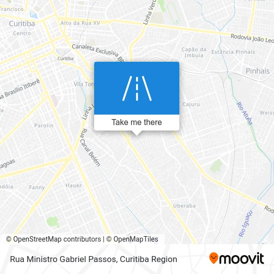 Rua Ministro Gabriel Passos map