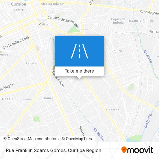 Rua Franklin Soares Gomes map