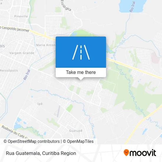 Rua Guatemala map