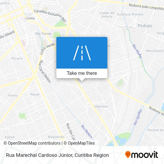Rua Marechal Cardoso Júnior map
