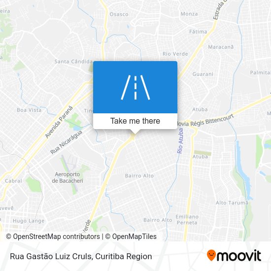 Rua Gastão Luiz Cruls map