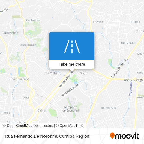 Rua Fernando De Noronha map