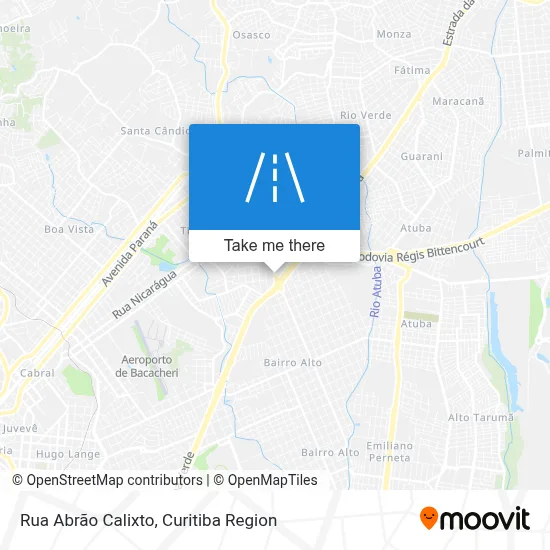 Rua Abrão Calixto map