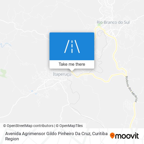 Avenida Agrimensor Gildo Pinheiro Da Cruz map