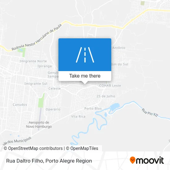Rua Daltro Filho map