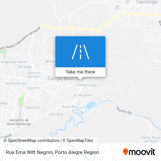 Rua Ema Witt Negrini map