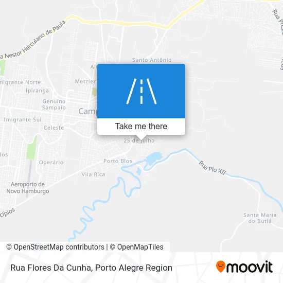 Rua Flores Da Cunha map