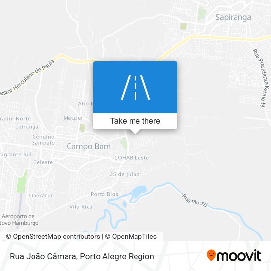 Rua João Câmara map