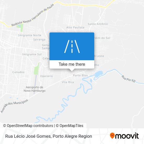 Rua Lécio José Gomes map