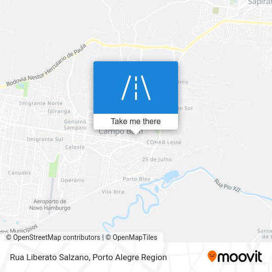 Rua Liberato Salzano map