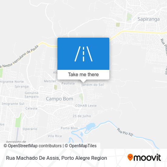 Rua Machado De Assis map