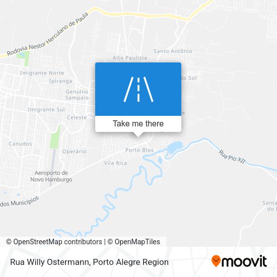 Rua Willy Ostermann map