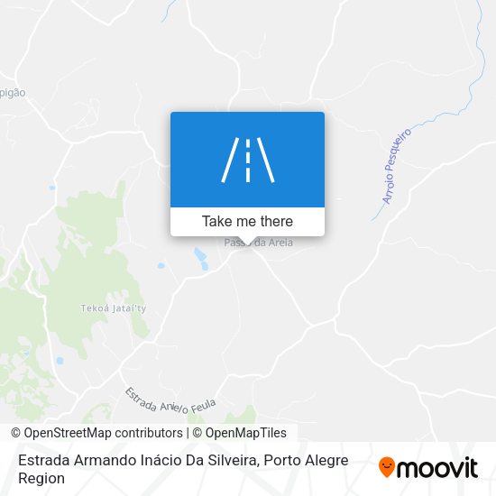 Estrada Armando Inácio Da Silveira map