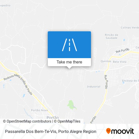 Passarella Dos Bem-Te-Vis map