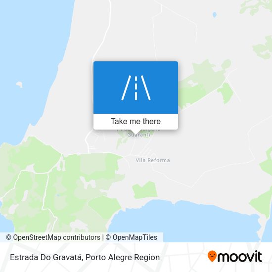 Estrada Do Gravatá map