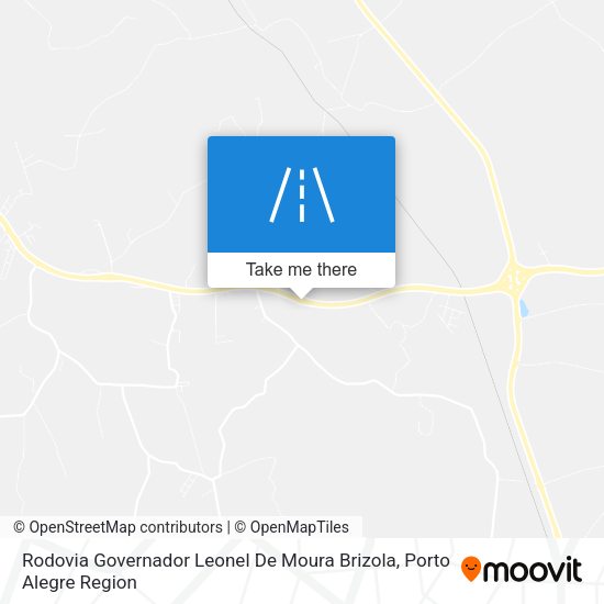 Rodovia Governador Leonel De Moura Brizola map