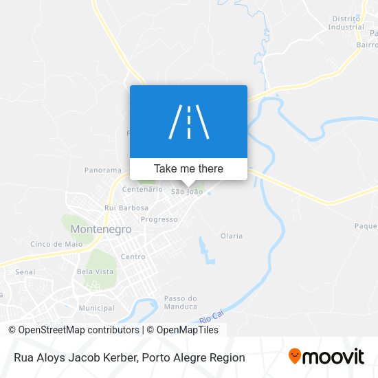 Rua Aloys Jacob Kerber map