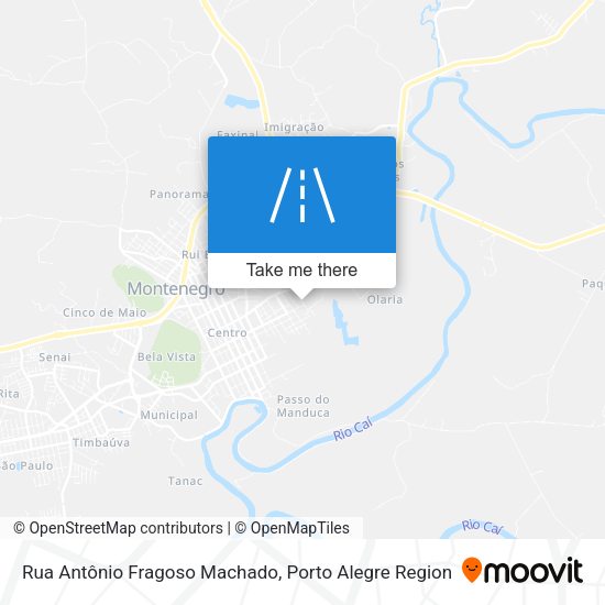 Rua Antônio Fragoso Machado map