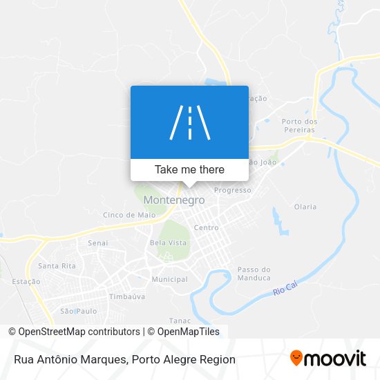 Rua Antônio Marques map