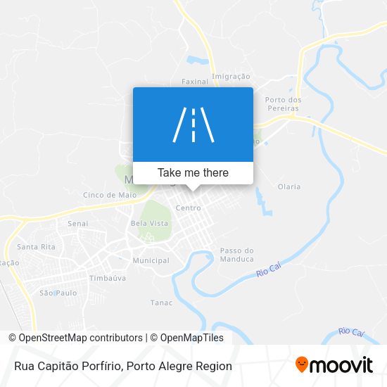 Rua Capitão Porfírio map