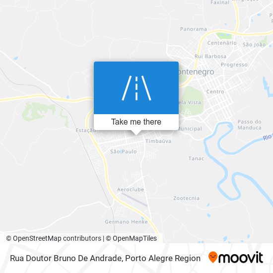 Rua Doutor Bruno De Andrade map