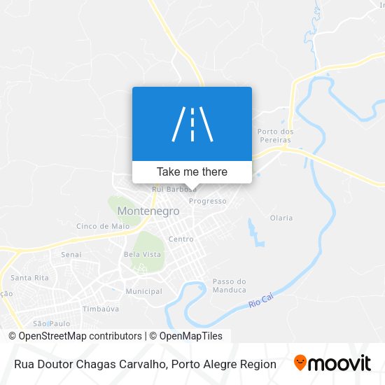 Rua Doutor Chagas Carvalho map