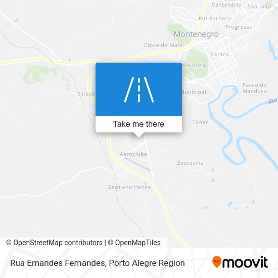 Rua Ernandes Fernandes map