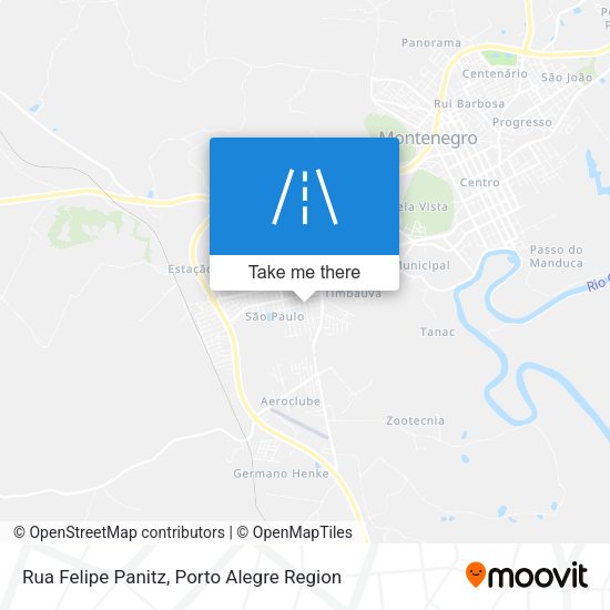 Rua Felipe Panitz map