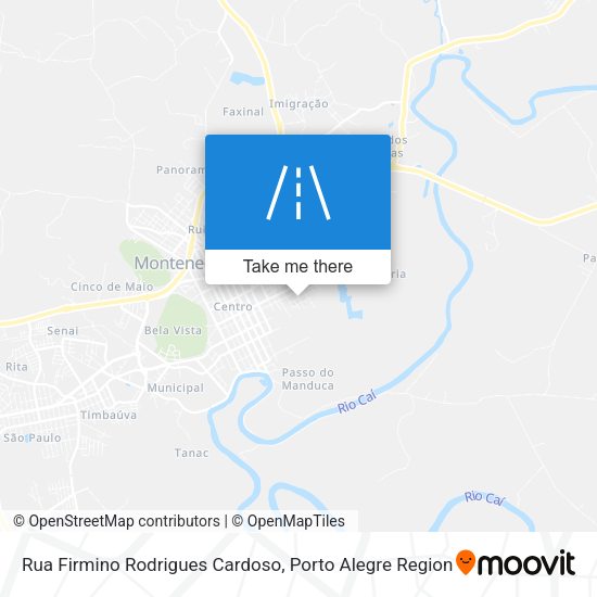 Rua Firmino Rodrigues Cardoso map