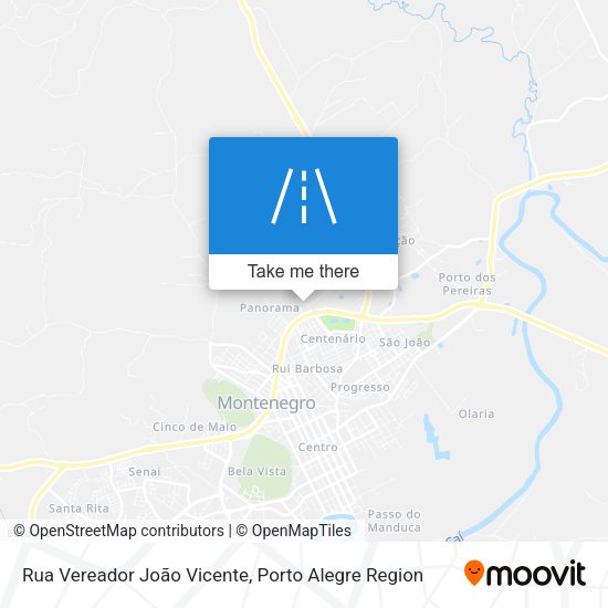 Rua Vereador João Vicente map