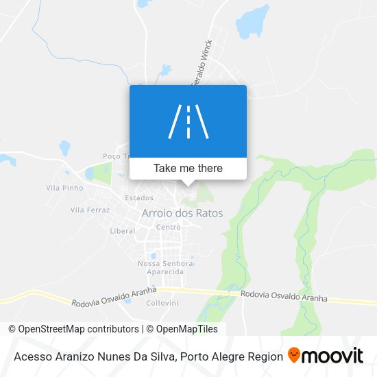 Acesso Aranizo Nunes Da Silva map