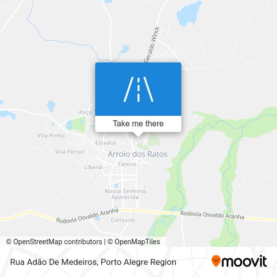 Rua Adão De Medeiros map
