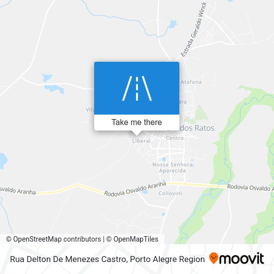 Rua Delton De Menezes Castro map