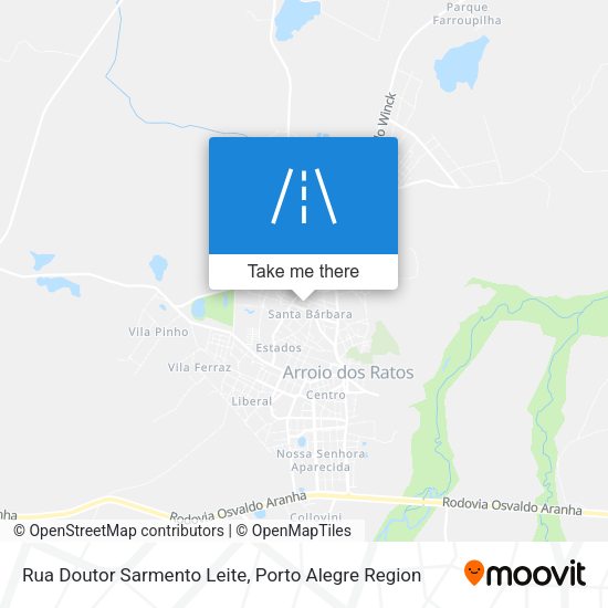 Rua Doutor Sarmento Leite map
