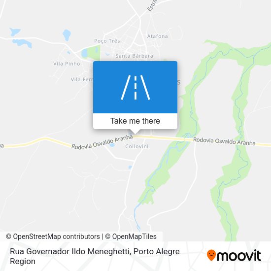 Rua Governador Ildo Meneghetti map