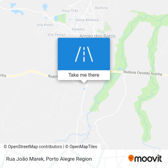 Rua João Marek map