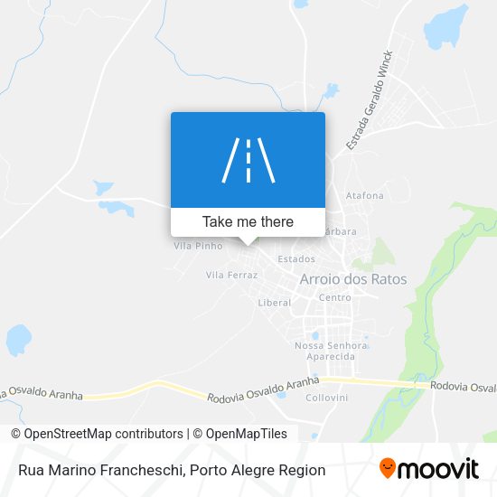 Rua Marino Francheschi map