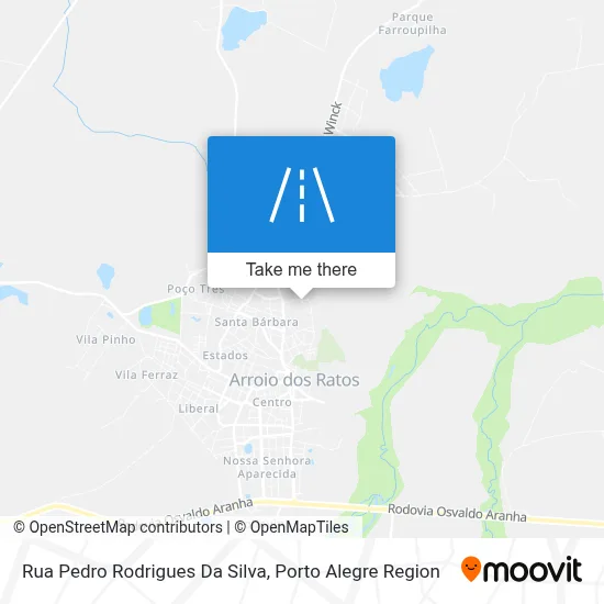 Rua Pedro Rodrigues Da Silva map