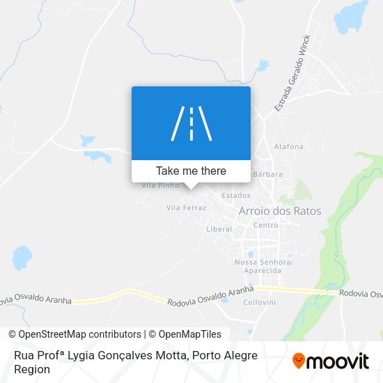 Rua Profª Lygia Gonçalves Motta map